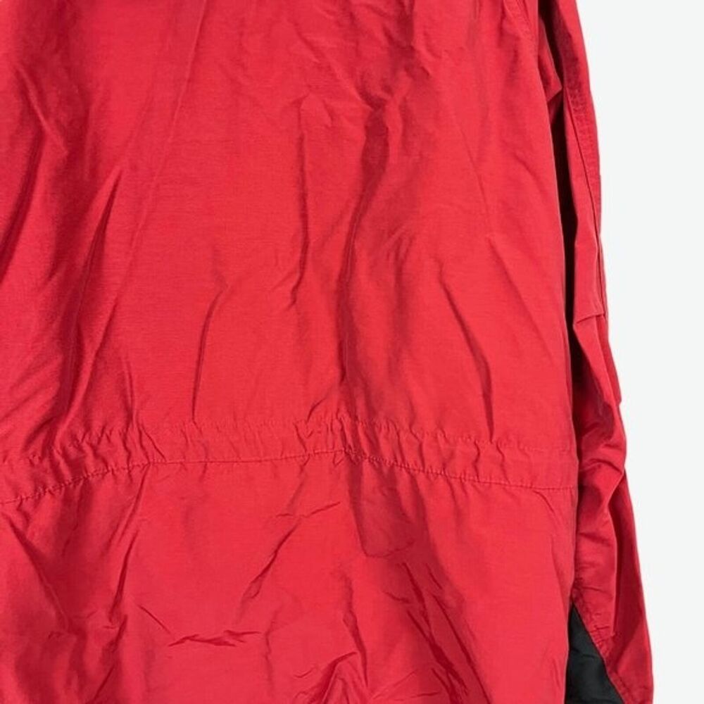 Timberland Mens Red Hooded Jacket Parka Light Weight Hip Length 11297 Medium M - Picture 13 of 16